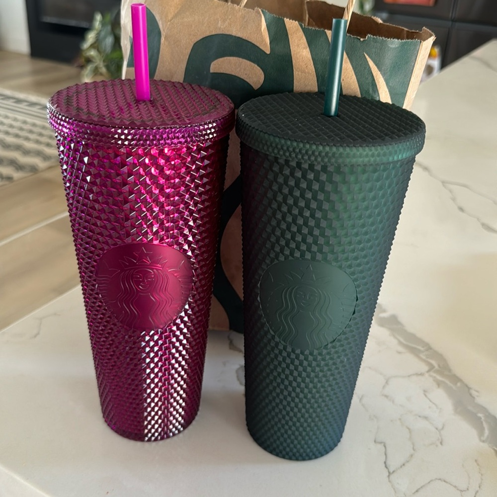 Starbucks studded tumbler